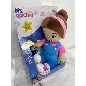 MS RACHEL Speak & Sing Doll Miss Rachel New in Box Authentic Interactive Toy
